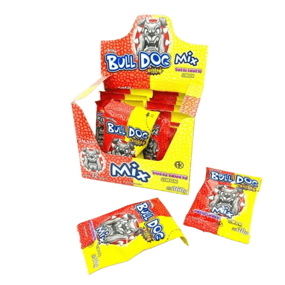 PASTILLAS BULL DOG MIX TUTTI / LIMON X12U 🍬